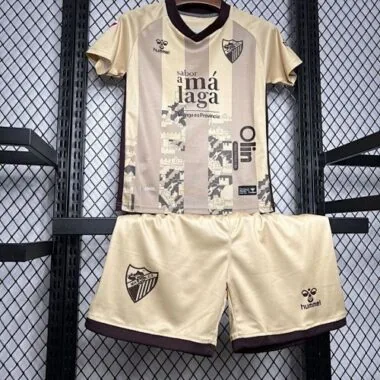 24-25 Malaga Third Away Kid Kits Youth Apparels Football