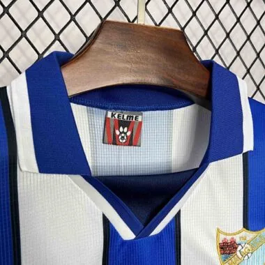 97-98 Malaga Home Retro Kit Vintage Shirt Football
