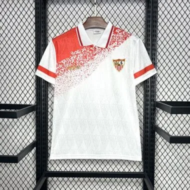 93-94 Sevilla Home Retro Kit Vintage Shirt Football AAAAJersey Yupoo