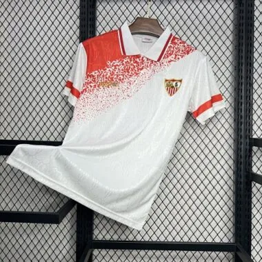 93-94 Sevilla Home Retro Kit Vintage Shirt Football
