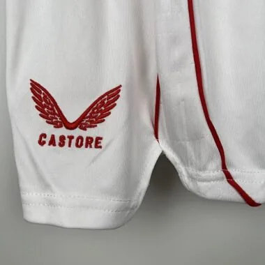 23-24 kids Sevilla home size 16-28 football t-shirt