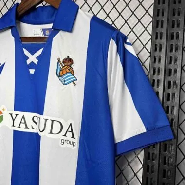 24-25 Real Sociedad Home Kit Soccer Uniform