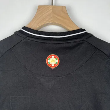 23-24 Kids Goalkeeper Athletic Bilbao Black size 16-28 Soccer Jerseys