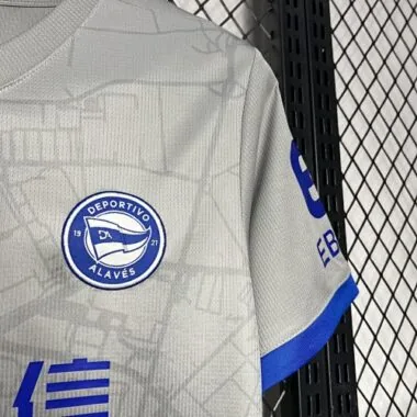 24-25 Alaves Away Kit Football Wears Sport