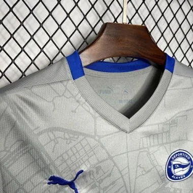 24-25 Alaves Away Kit Football Wears Sport
