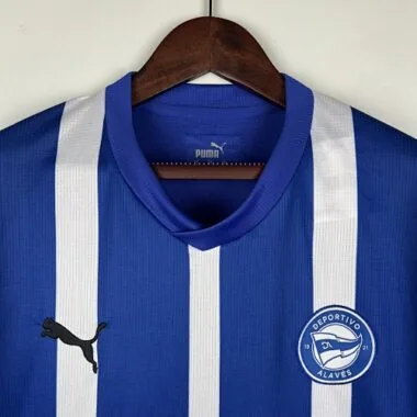 23-24 Alaves Home S-XXL Soccer Jerseys