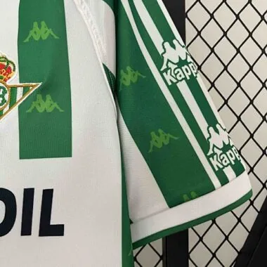 95-96 Real Betis Home Retro Kit Vintage Shirt Sport