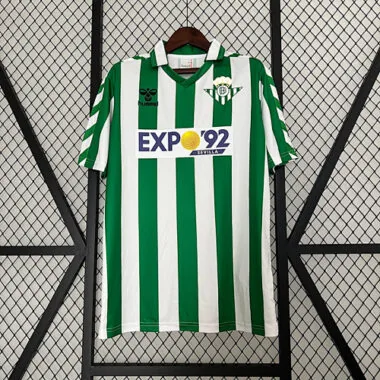 88-89 Retro Betis Home S-XXL Best Soccer Jersey