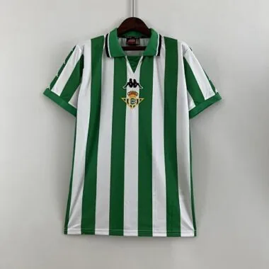 93-94 Real Betis Retro Home S-XXL best soccer jersey