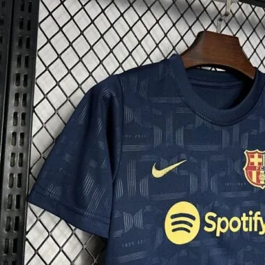 24-25 Barcelona 125th Anniversary Edition Kid Kits Youth Apparels Football
