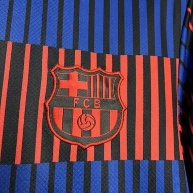 24-25 Barcelona Pre-Match Shirt Soccer Uniforms Soccer