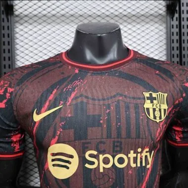 24-25 Barcelona Red Special Edition Player Version Shirt Soccer