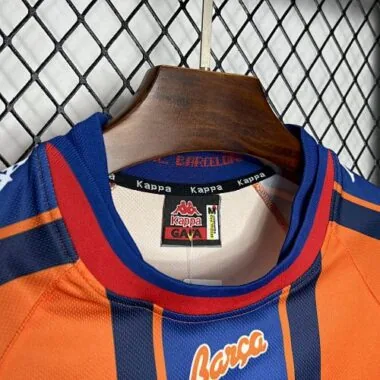 97-98 Barcelona Away Retro Kit Vintage Shirt Soccer AAAAJersey Yupoo