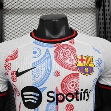 24-25 Barcelona Special Edition White Player Version Shirt Sport