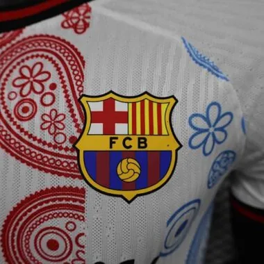 24-25 Barcelona Special Edition White Player Version Shirt Sport