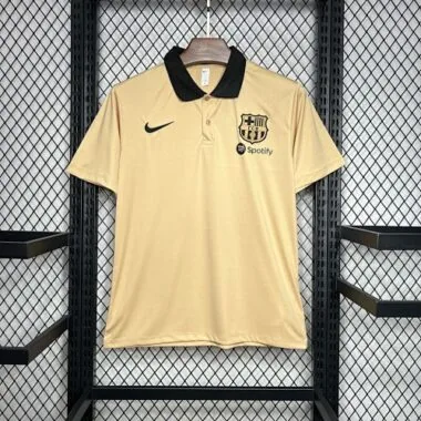 24-25 Barcelona Yellow POLO Shirt Sport AAAAJersey Yupoo