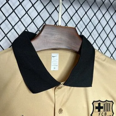 24-25 Barcelona Yellow POLO Shirt Sport
