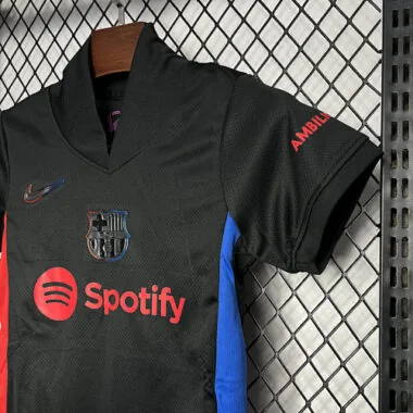 24-25 Barcelona Away Kid Kits Youth Apparels
