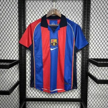 04-05 Barcelona Home Retro Kit Vintage Shirt AAAAJersey Wholesale Yupoo