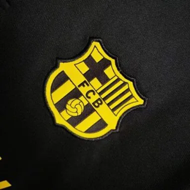 POLO Barcelona black S-XXL Cheap Soccer Jerseys