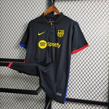 POLO Barcelona black S-XXL Cheap Soccer Jerseys