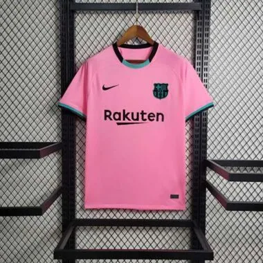 20-21 Barcelona Pink S-XXL Cheap Soccer Jerseys