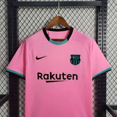 20-21 Barcelona Pink S-XXL Cheap Soccer Jerseys