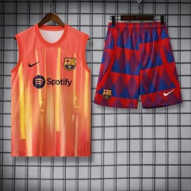 23-24 Barcelona Training Vest Kit S-XXL(5) Soccer Jerseys