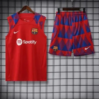 23-24 Barcelona Training Vest Kit S-XXL(2) Soccer Jerseys
