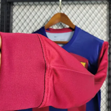 23-24 Barcelona Home Long Sleeve Size S-XXL Soccer Jerseys