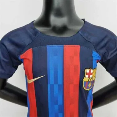 22-23 Barcelona home kids kit
