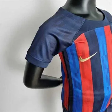 22-23 Barcelona home kids kit