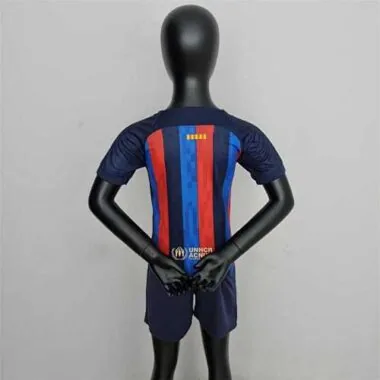 22-23 Barcelona home kids kit
