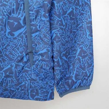 21-22 Barcelona blue Camouflage Windbreaker