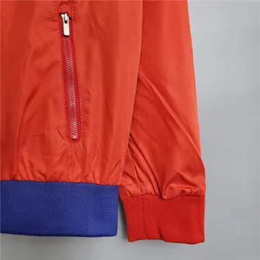 20-21 Barcelona blue-red-yellow classic style windbreake