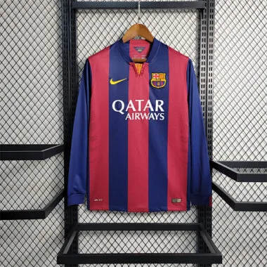14-15 Barcelona home Long Sleeve