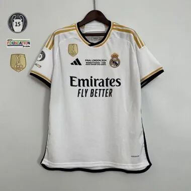 23-24 Real Madrid Home Kit UCL Championship Final All Version Soccer AAAAJerseys S-4XL Yupoo