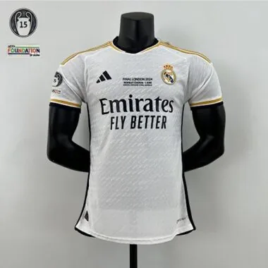 23-24 Real Madrid Home Kit UCL Championship Final All Version Soccer AAAAJerseys S-4XL Yupoo