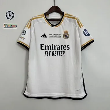 23-24 Real Madrid Home Kit UCL Championship Final All Version Soccer AAAAJerseys S-4XL Yupoo