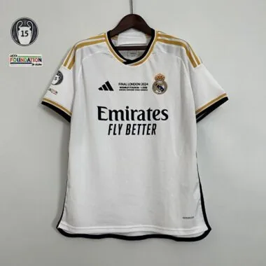 23-24 Real Madrid Home Kit UCL Championship Final All Version Soccer AAAAJerseys S-4XL Yupoo