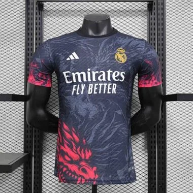 24-25 Real Madrid Red Dragon Special Edition Kit Player Version Shirt Best Wholesale Yupoo