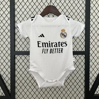 24-25 Real Madrid Home Baby Uniform Best Wholesale Yupoo