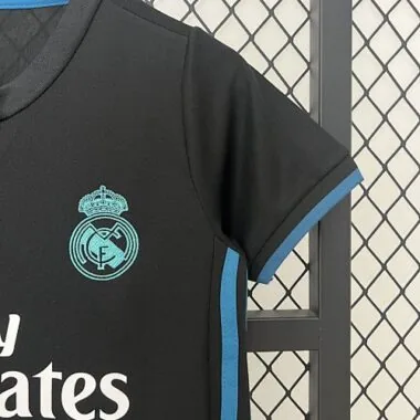 17-18 Real Madrid Away Retro Kid Kits Youth Apparels