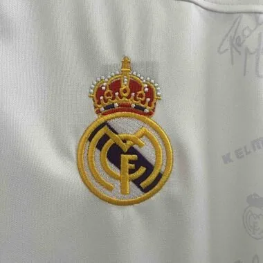 94-96 Real Madrid Home Retro Kit Long Sleeve Vintage Shirt Football