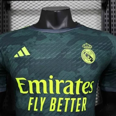 24-25 Real Madrid Special Edition Kit Green Player Version Shirt Football