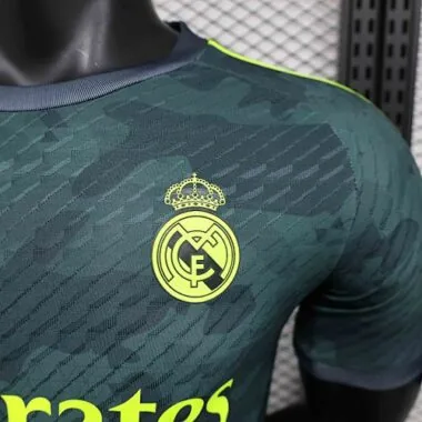 24-25 Real Madrid Special Edition Kit Green Player Version Shirt Football