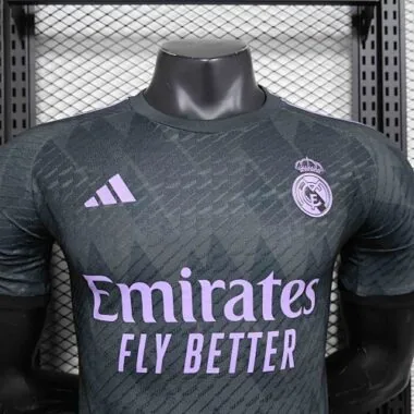 24-25 Real Madrid Special Edition Black Kit Player Version Shirt Football