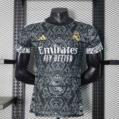 23-24 Real Madrid Special Edition Black Player Version Concept Kit Football AAAAJersey Supplier