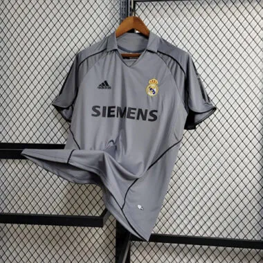 05-06 Real Madrid Third Retro Kit Vintage Shirt Football