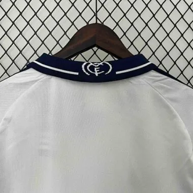 00-01 Real Madrid Home Retro Kit Long Sleeve Vintage Shirt Football
